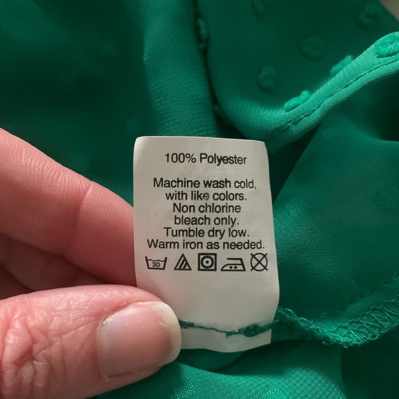 Green J. Crew blouse - Picture 4 of 4